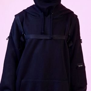 Oversized pull over hoodie